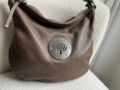 Mulberry Taupe Daria Hobo (RRP £795)