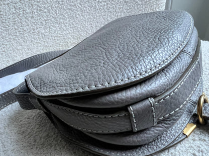 Chloe Small Cashmere Grey Marcie Saddle Bag (RRP £1050)
