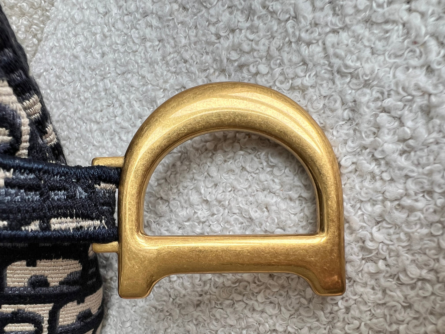 Christian Dior Oblique Saddle Bag