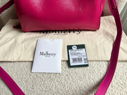 Mulberry Small Spongy Patent Pink Iris