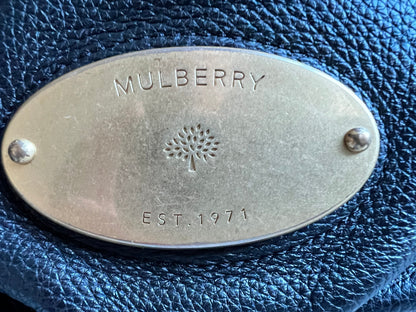 Mulberry Black Mitzy Tote