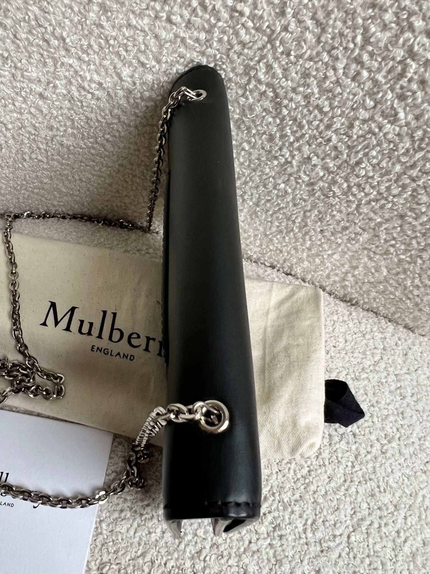 Mulberry Black Bayswater Clutch (RRP £495)