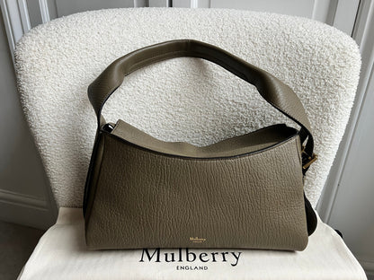 Mulberry Linen Green Maggie (RRP £995)