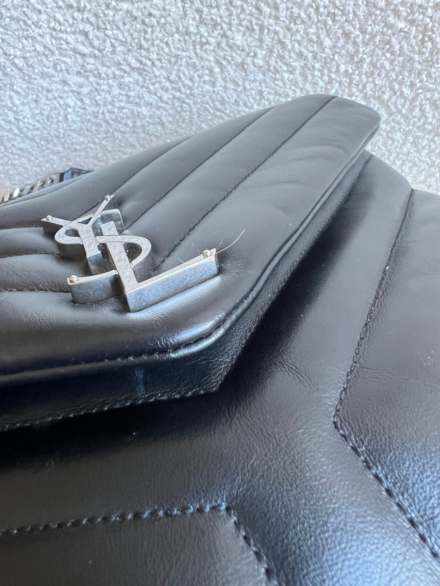 Yves Saint Laurent (YSL) Medium Black Lou Lou (RRP £2,100)