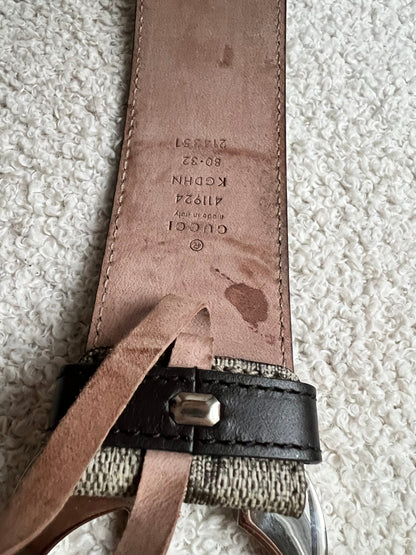 Gucci Interlocking GG Belt Supreme (RRP £360)