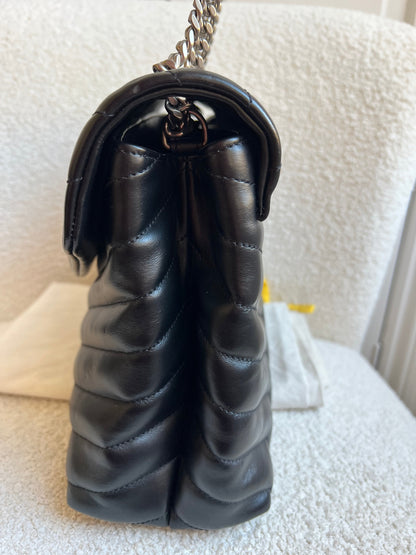 Yves Saint Laurent (YSL) Medium Black Lou Lou (RRP £2,100)