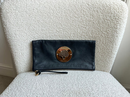 Mulberry Black Daria Clutch (RRP £550)