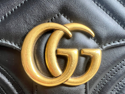 Gucci GG Black Small Top Handle Bag (RRP £2050)