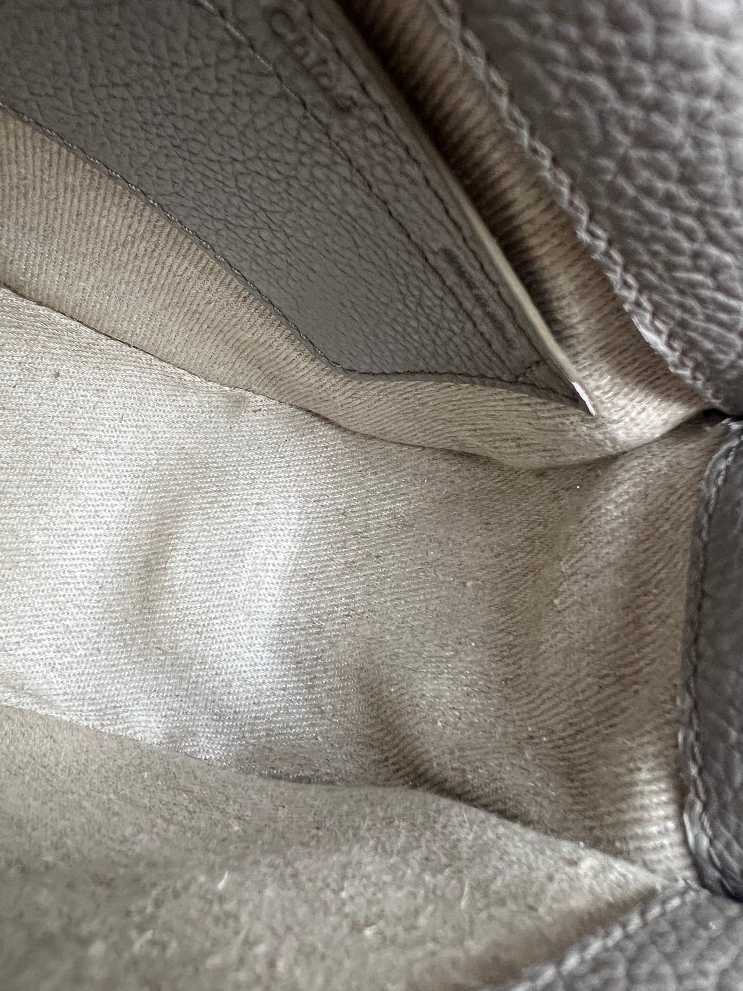 Chloe Small Cashmere Grey Marcie Saddle Bag (RRP £1050)