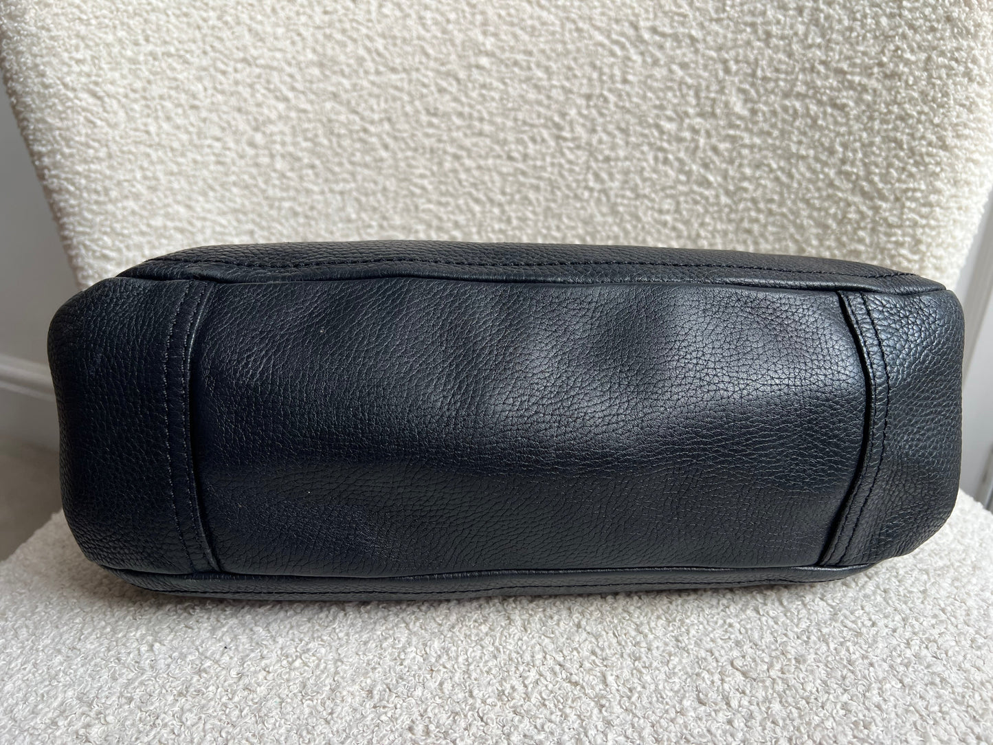 Prada Belted Zip Shoulder Bag Vitello Daino
