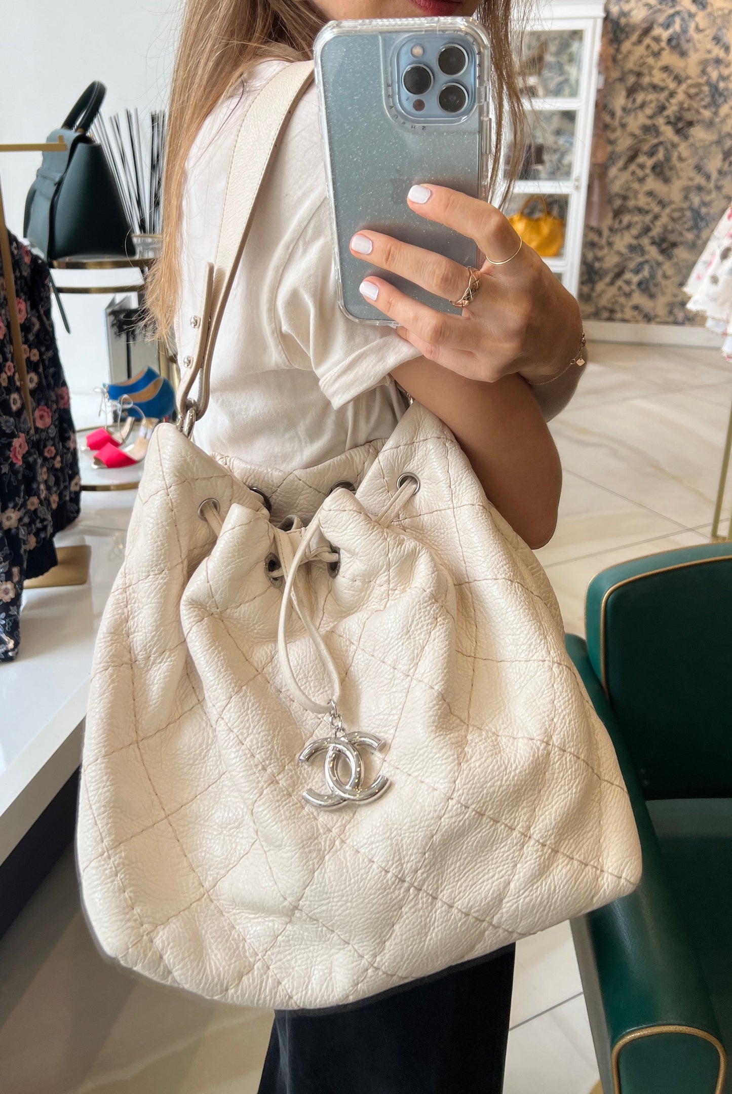 On The Road Bucket Bag Ivory