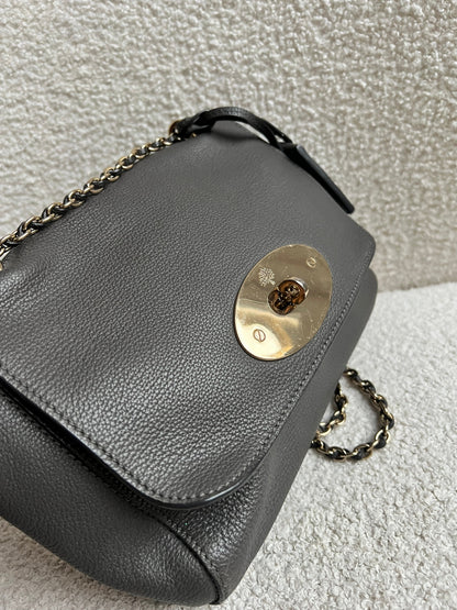 Mulberry Grey Regular Lily with Gold Hardware (RRP £995)