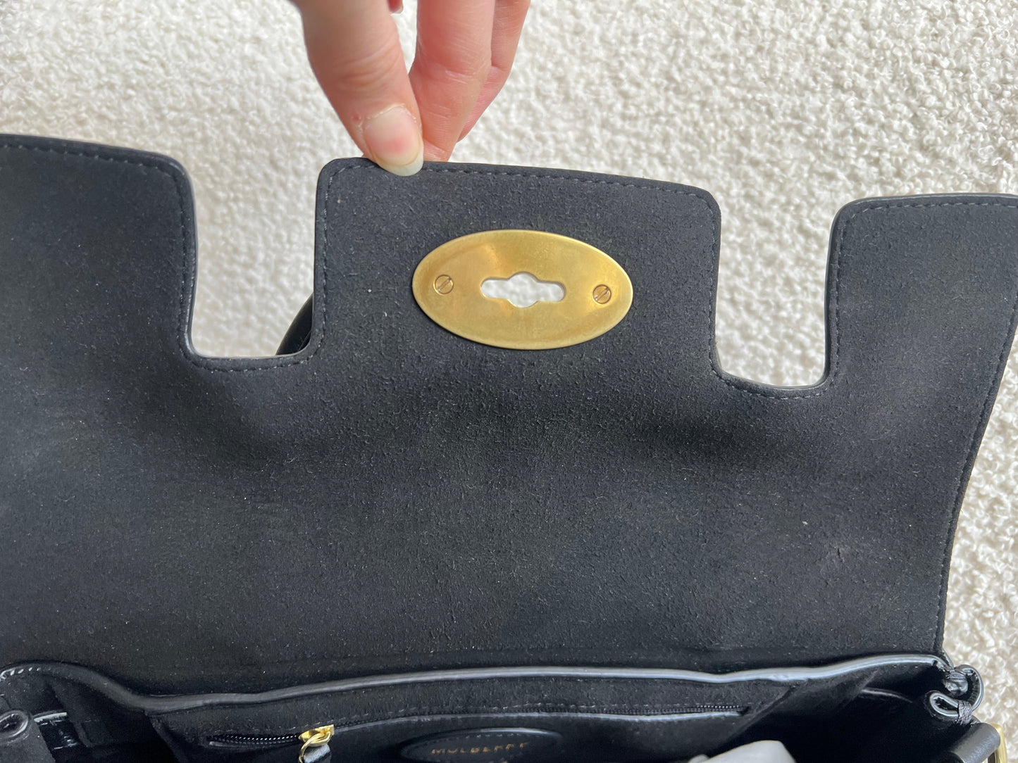 Mulberry Black Bayswater Satchel (RRP £995)