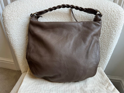 Mulberry Taupe Daria Hobo (RRP £795)