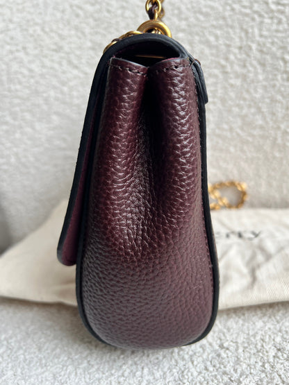 Mulberry Oxblood Regular Lily with Gold Hardware (RRP £995)