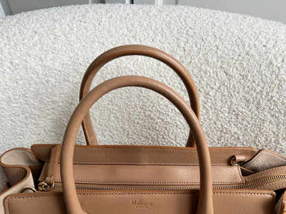 Mulberry Light Salmon Small Zipped Bayswater (RRP £1,245)