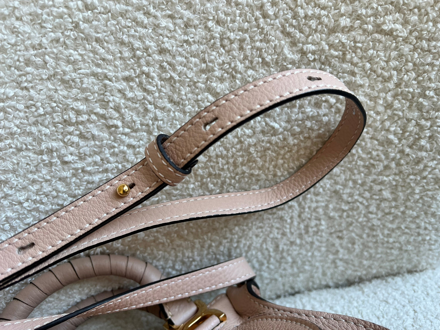 Chloe Softy Pink Mini Marcie Handbag (RRP £1050)