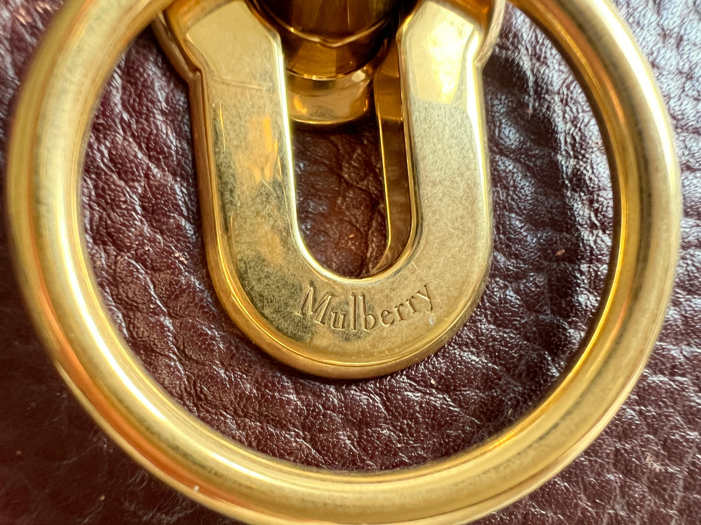 Mulberry Oxblood Amberley Satchel (RRP £1,195)