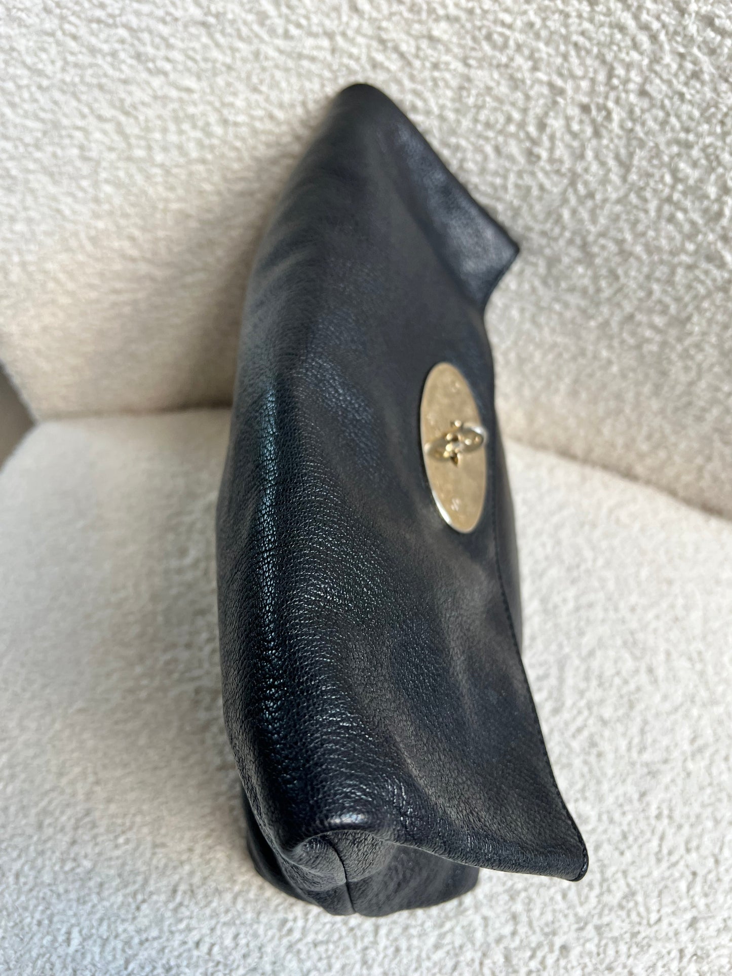 Mulberry Black Clemmie Clutch (RRP £695)
