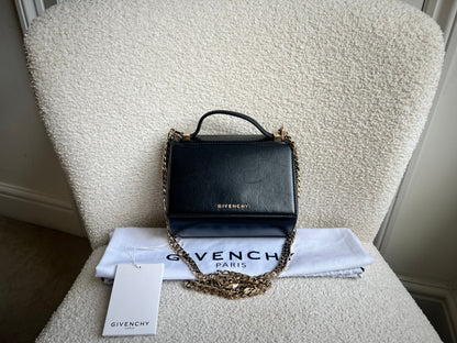 Givenchy Black Mini Pandora Chain Bag