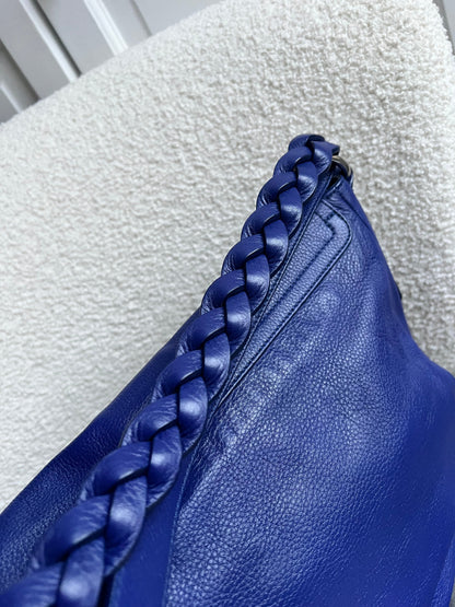 Mulberry Blue Daria Satchel (RRP £795)