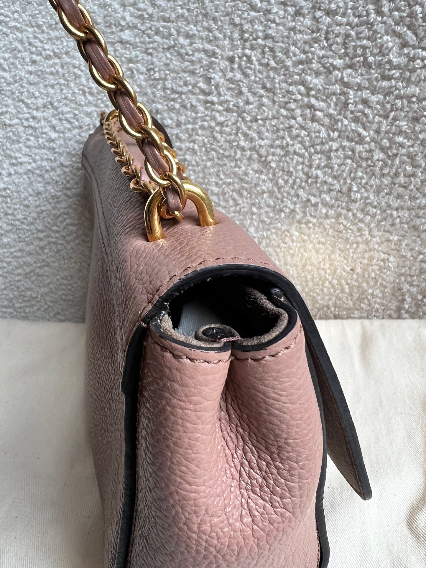 Mulberry Dark Blush Regular Lily with Gold Hardware (RRP £995)