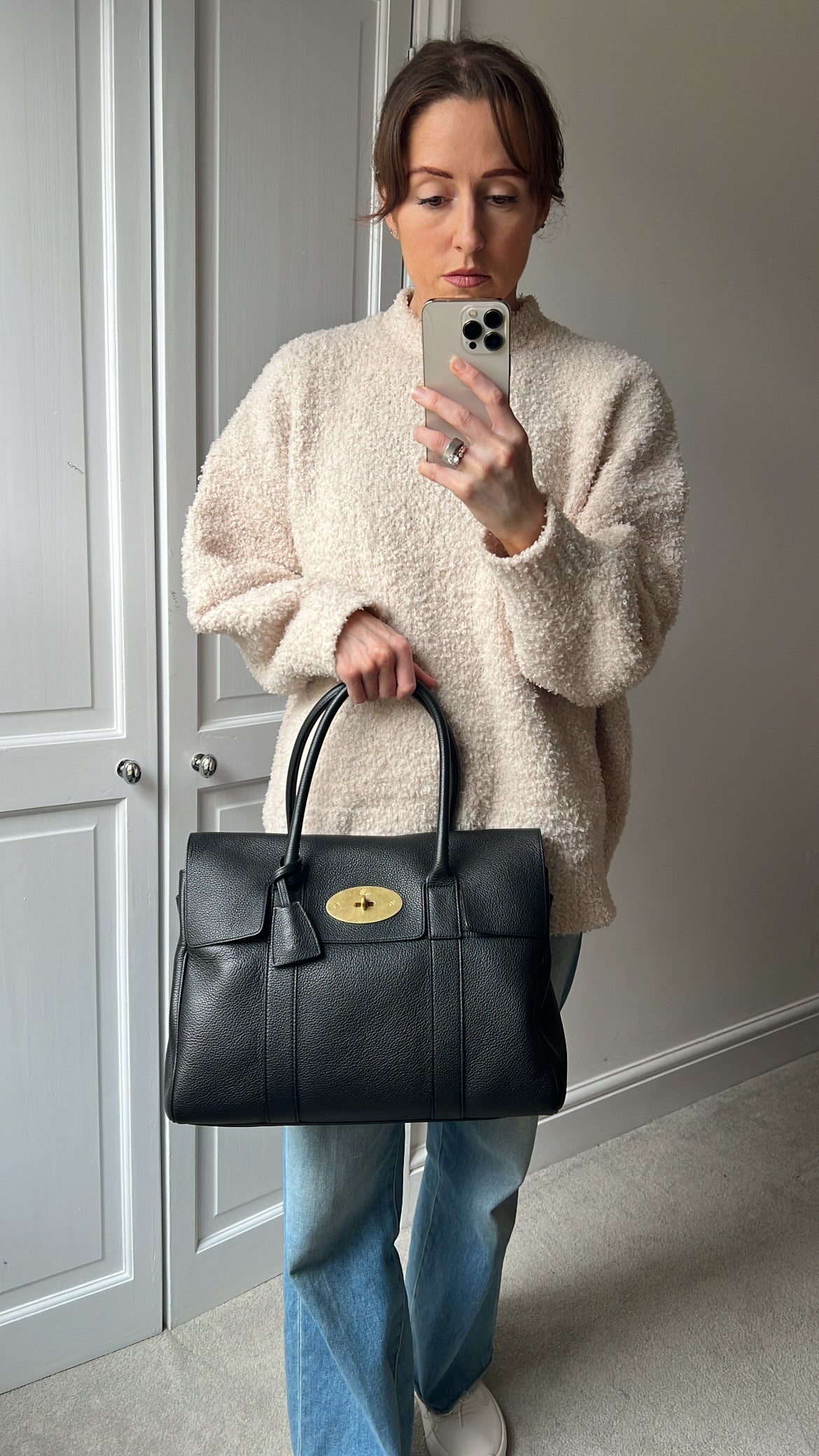 Mulberry Black Bayswater (RRP £1095)
