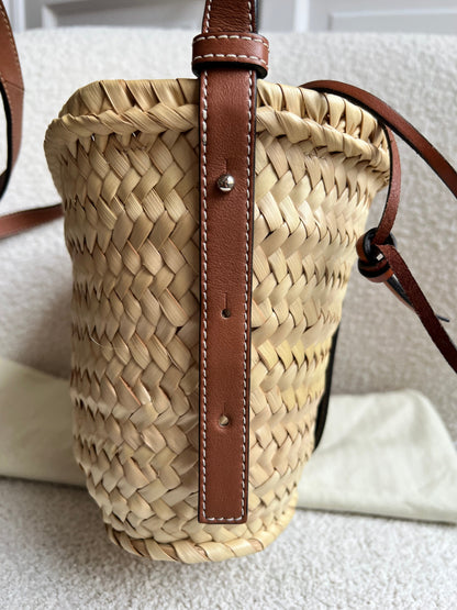 Loewe Drawstring bucket basket bag (RRP £450)