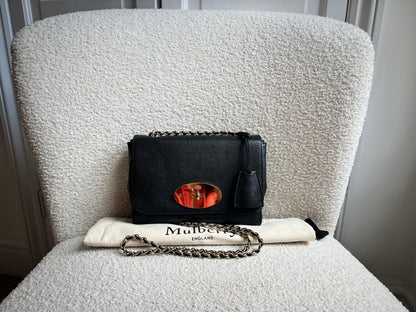 Mulberry Black Regular Lily with Gold Hardware (RRP £995)