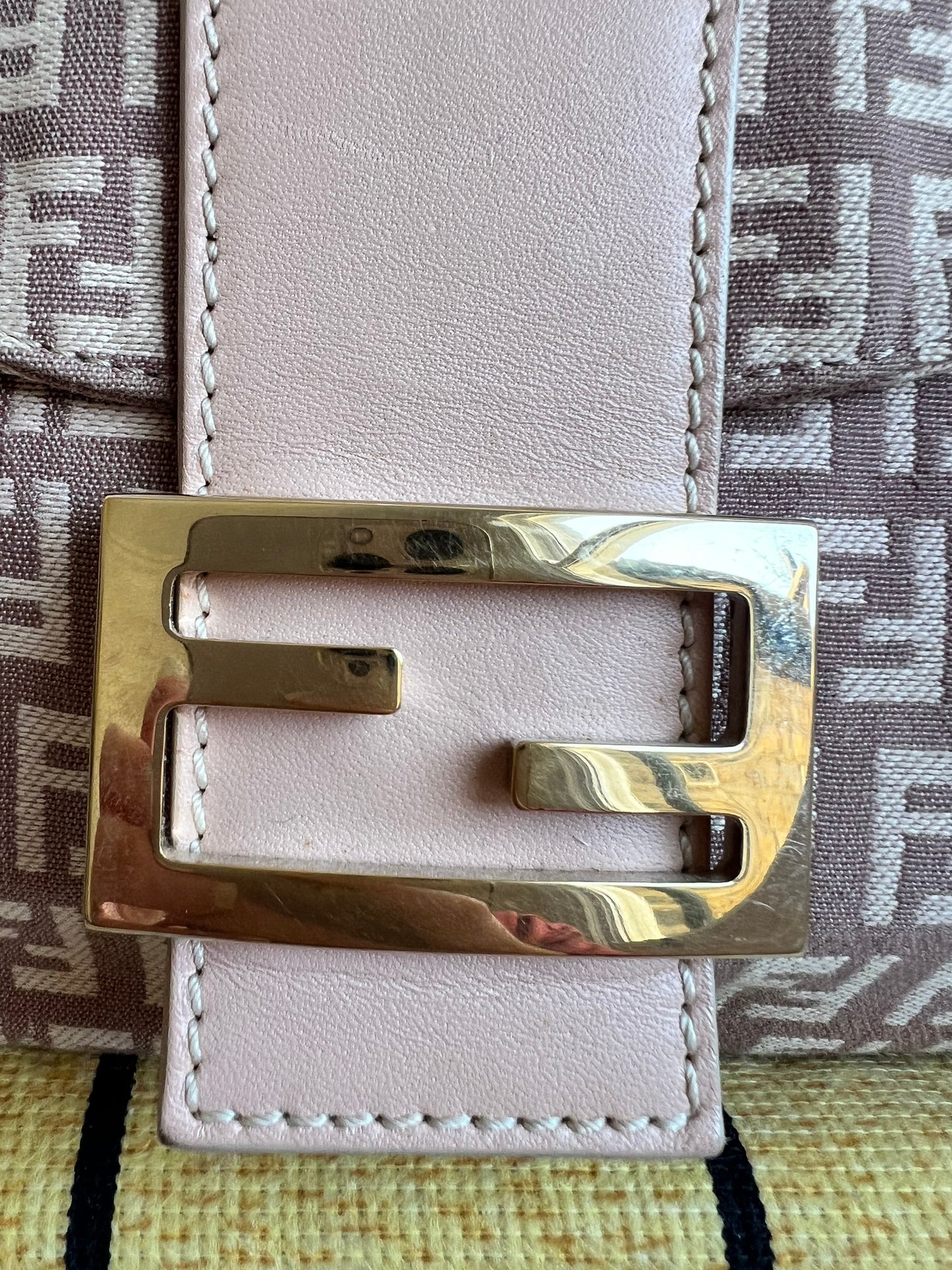 Fendi Baguette Shoulder Bag Zucca