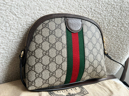 Gucci Ophidia GG Supreme Rounded Top Shoulder Bag (RRP £1,380)