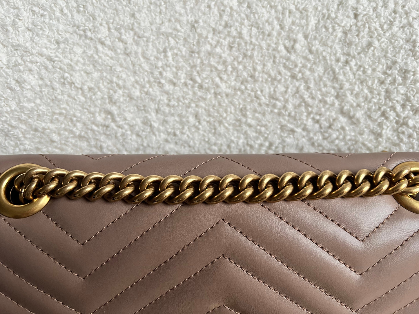 Gucci GG Dusty Pink Marmont Small Shoulder Bag (RRP £2070)
