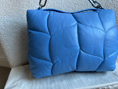 Mulberry Cornflower Blue Softie in Pillow Effect Nappa Leather (RRP £1650)