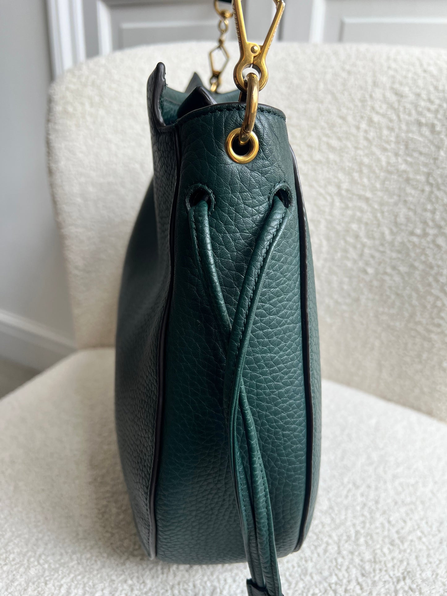 Mulberry Green Iris Hobo (RRP £1,350)