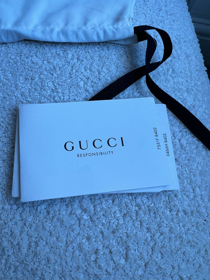 Gucci Red Soho Chain Crossbody Flap Bag