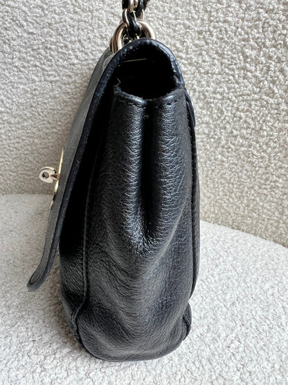 Mulberry Black Regular Lily with Gold Hardware