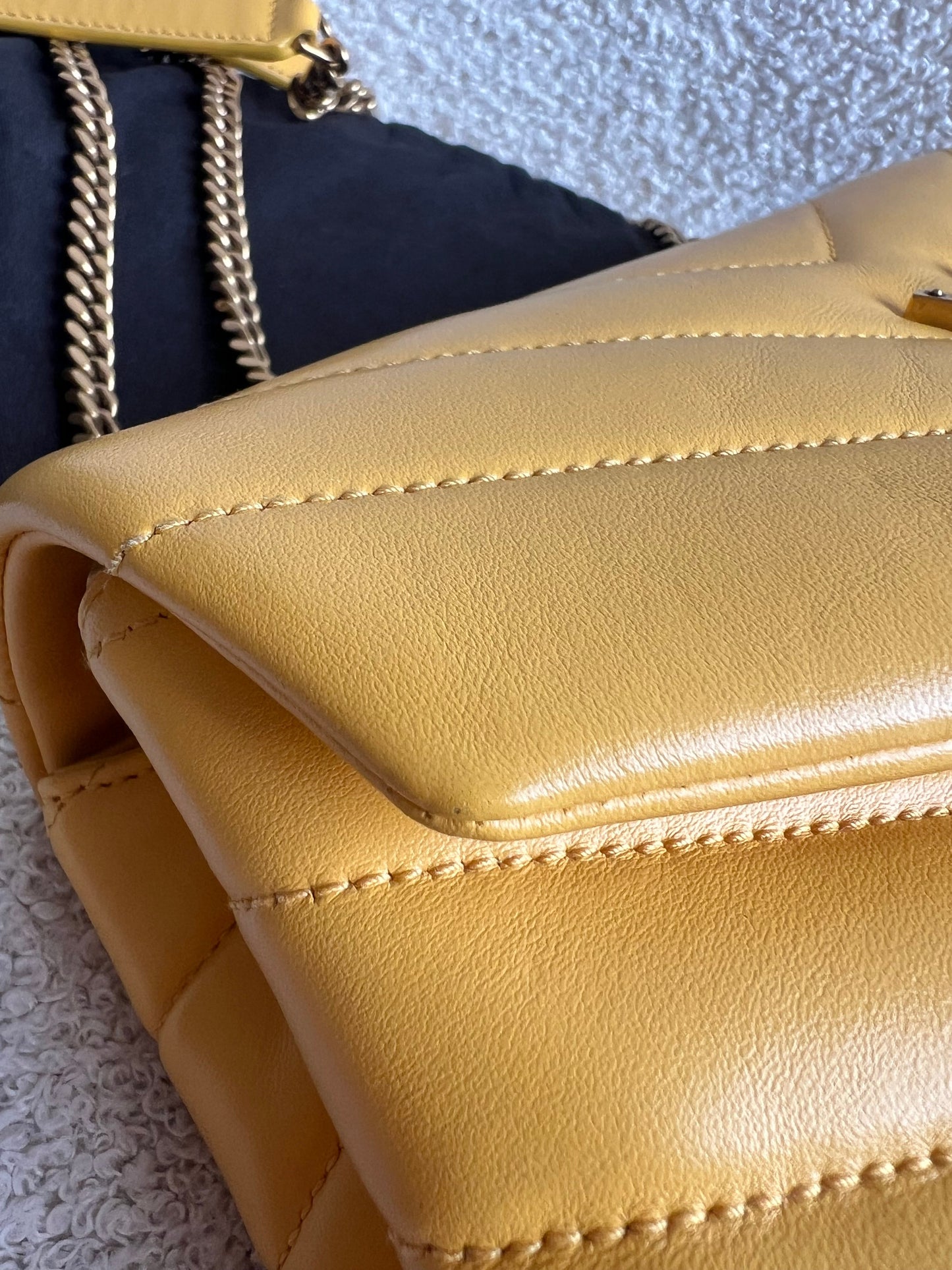 Yves Saint Laurent (YSL) Yellow Small Lou Lou (RRP £1,900)