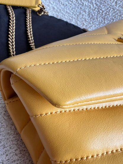 Yves Saint Laurent (YSL) Yellow Small Lou Lou (RRP £1,900)