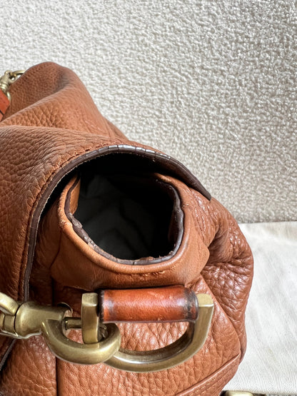 Mulberry Oak Large Effie Satchel