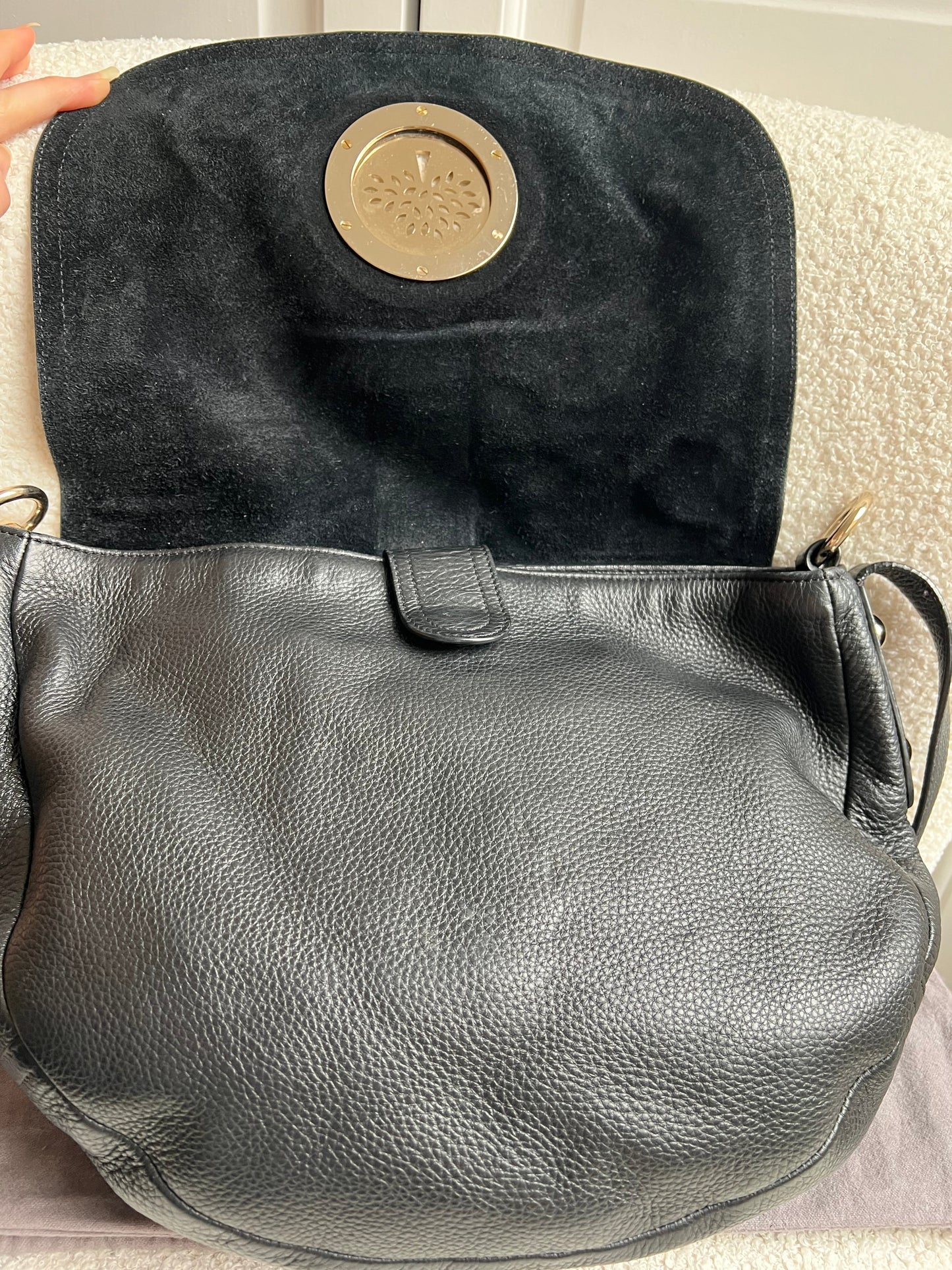 Mulberry Black Daria Satchel (RRP £795)