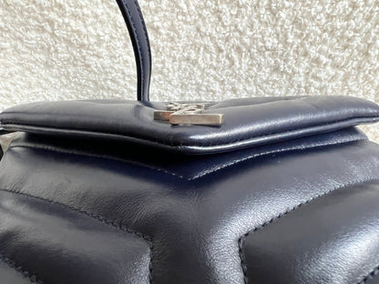 Yves Saint Laurent (YSL) Navy Blue Toy Lou Lou (RRP £1350)