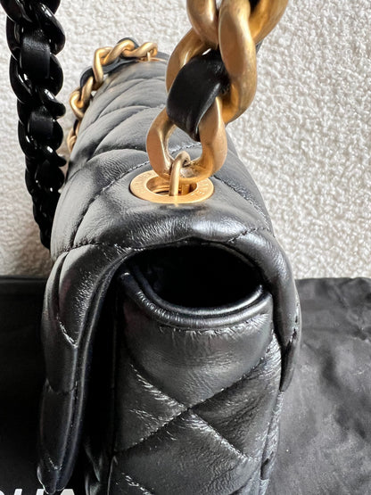 Chanel Candy Chain Mini Flap in Black Lambskin