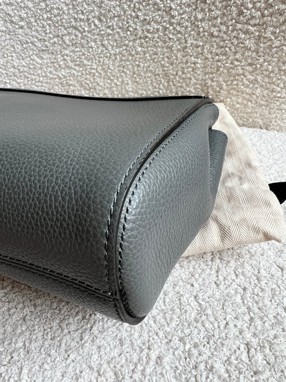 Mulberry Charcoal Grey Regular Lily with Gold Hardware (RRP £995)