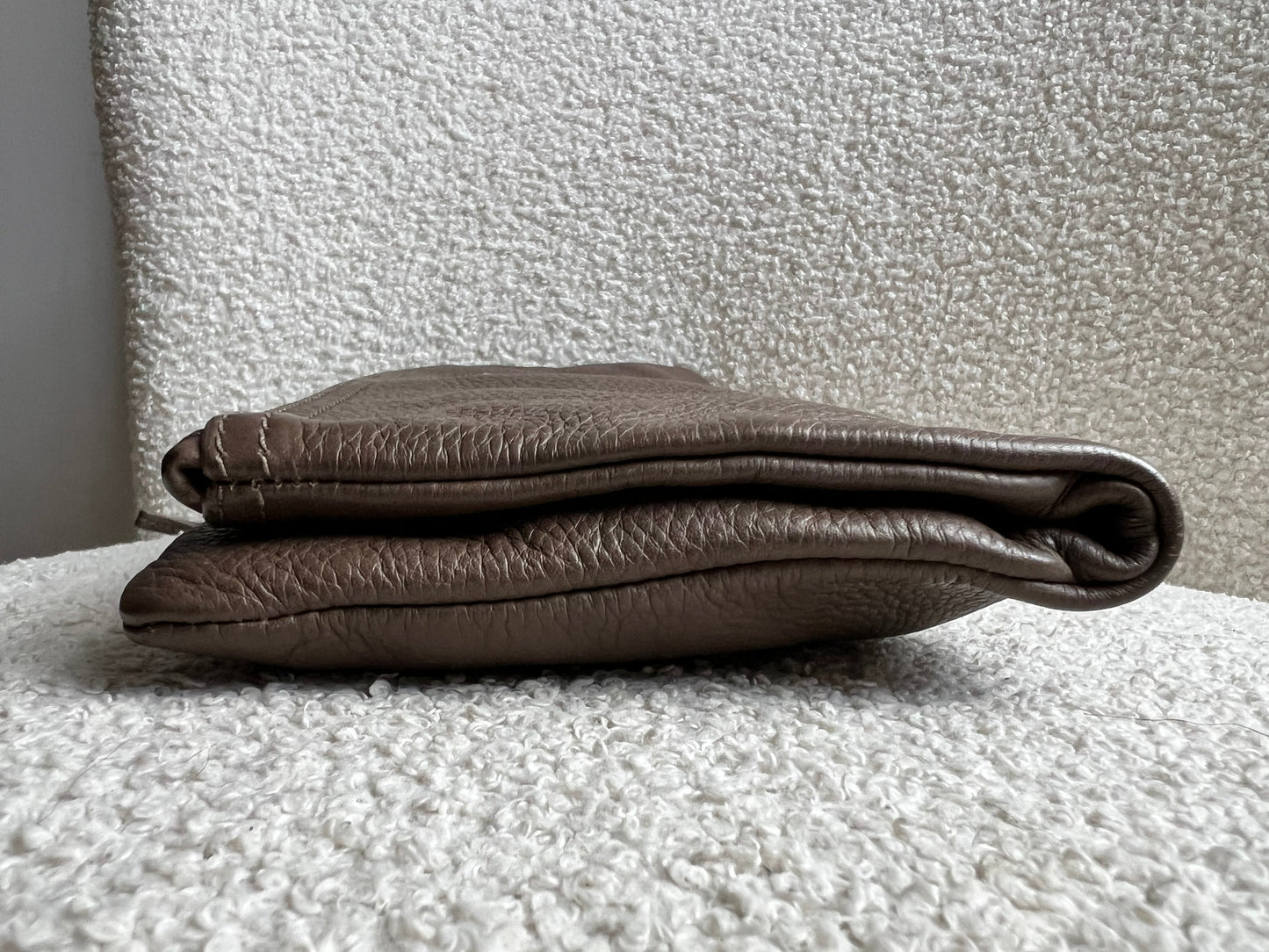 Mulberry Taupe Daria Clutch (RRP £550)