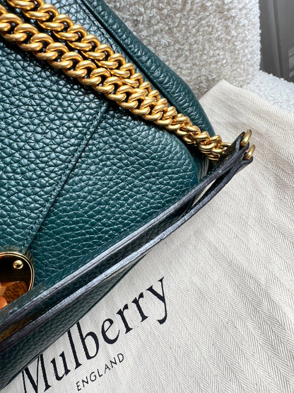 Mulberry Green Darley Shoulder Bag (RRP £1095)