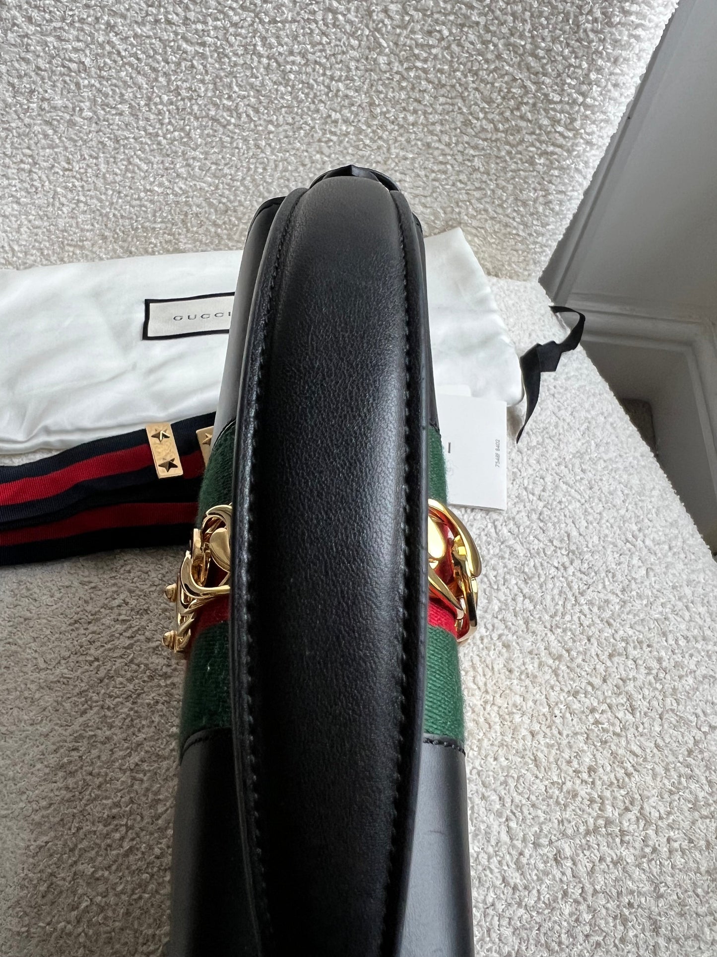 Gucci Navy Blue Sylvie Small Bag (RRP £1,920)