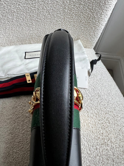 Gucci Navy Blue Sylvie Small Bag (RRP £1,920)