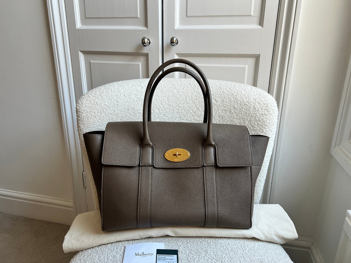 Mulberry Clay Bayswater (RRP £1095)