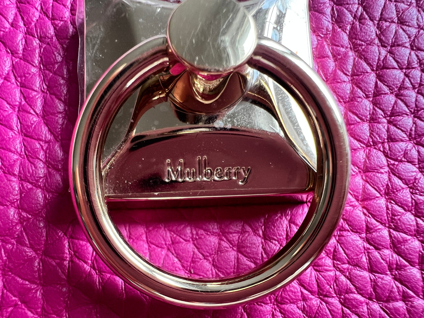 Mulberry Pink Mini Iris Hobo (RRP £1,195)