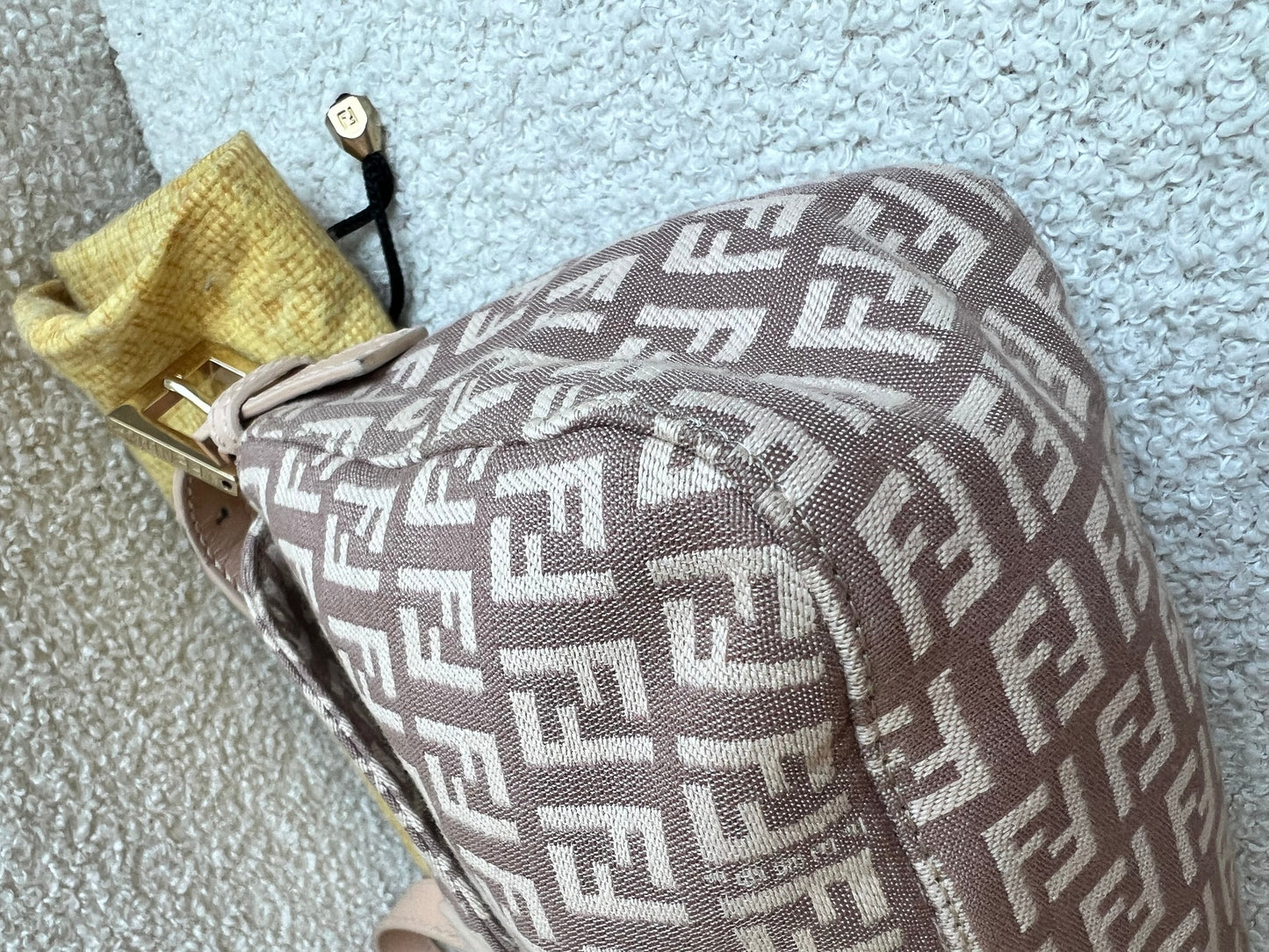 Fendi Baguette Shoulder Bag Zucca